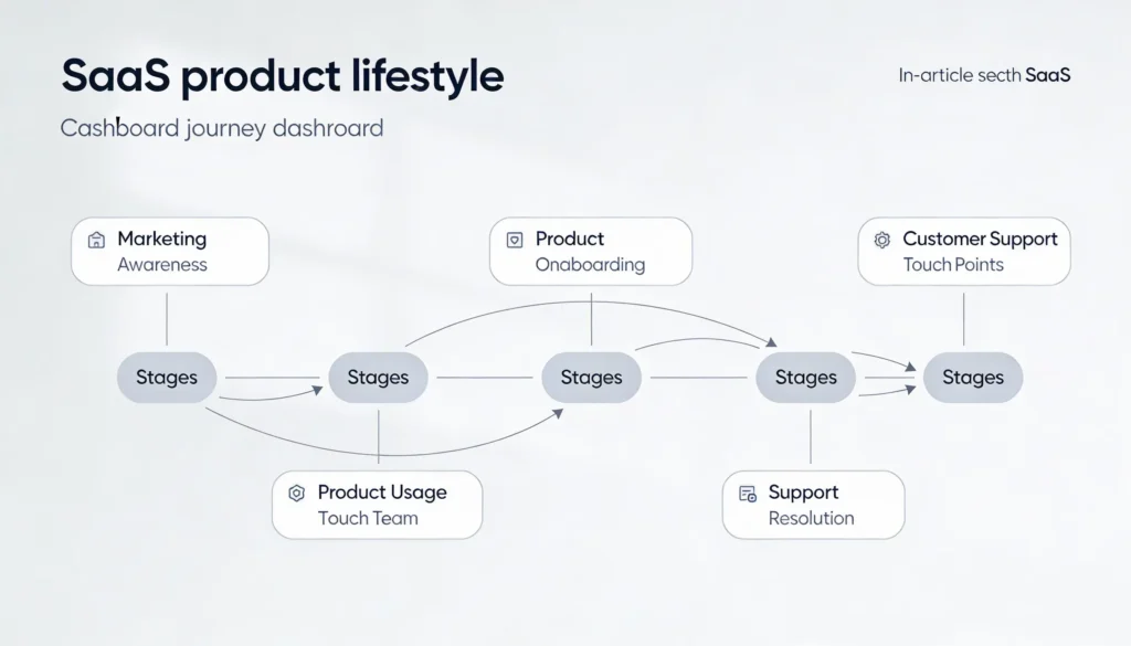 Aligned SaaS teams and customer journey