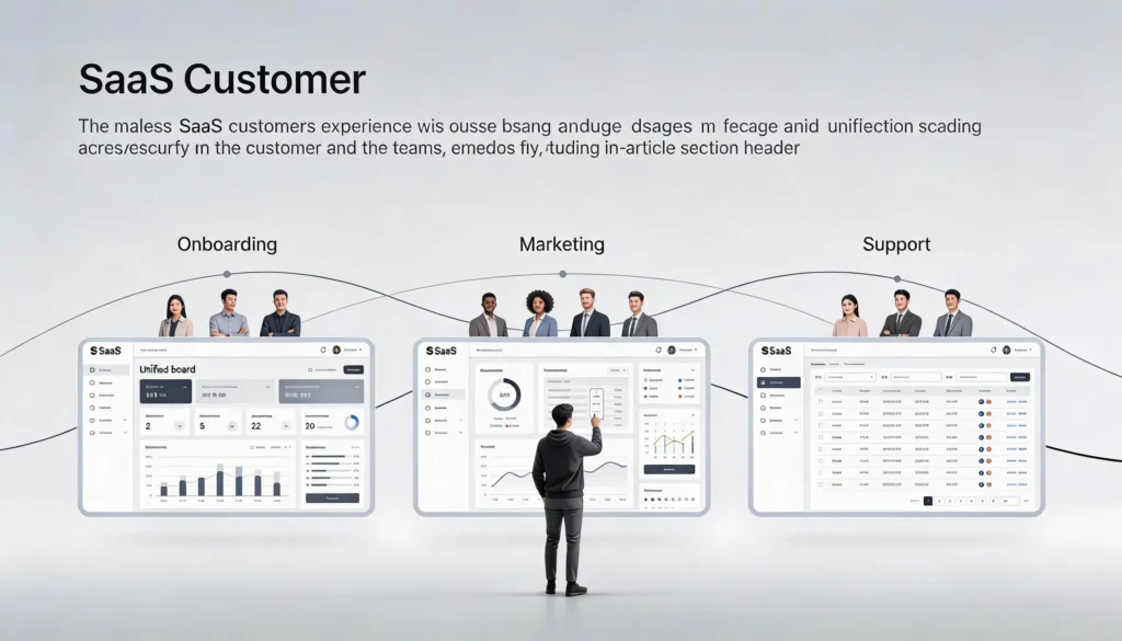 Customer experience driven by SaaS alignment