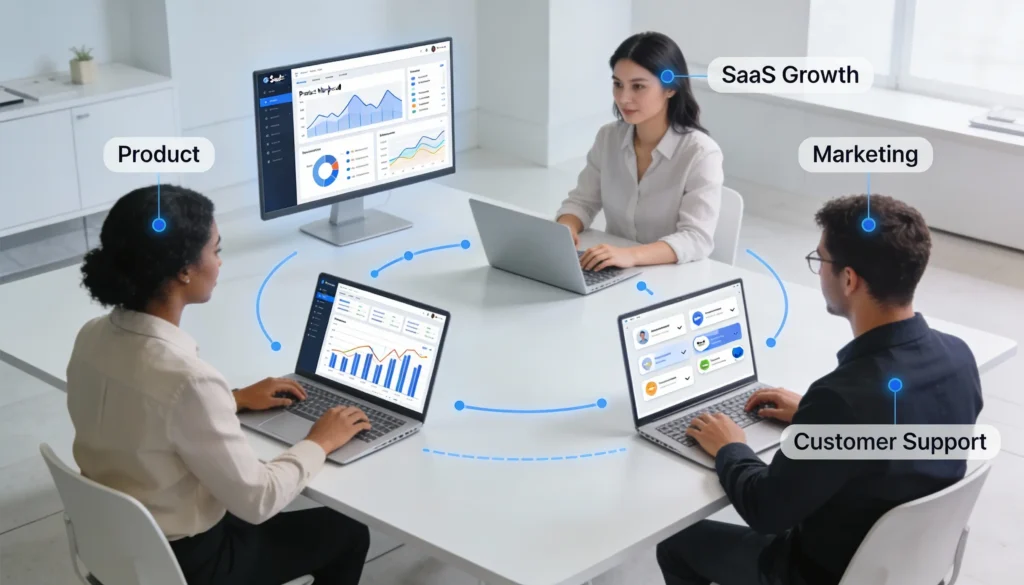 SaaS product marketing support alignment