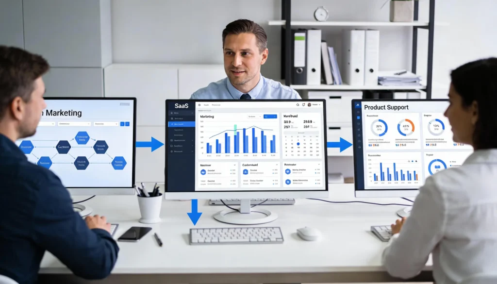 SaaS team alignment improving customer experience