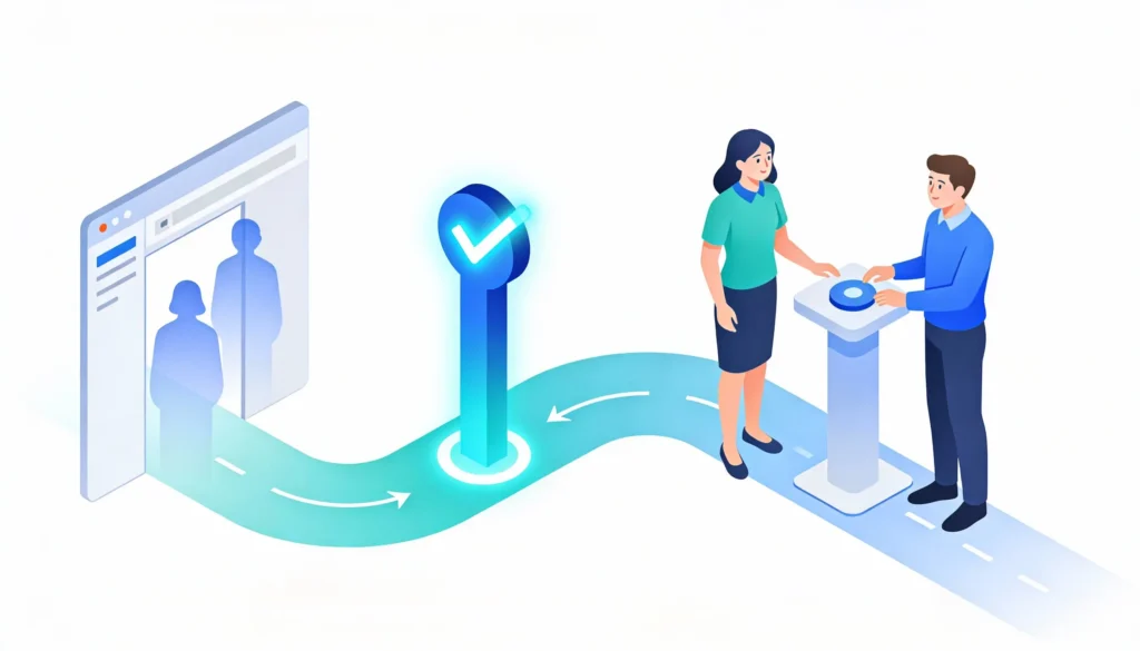 SaaS activation milestone showing user success