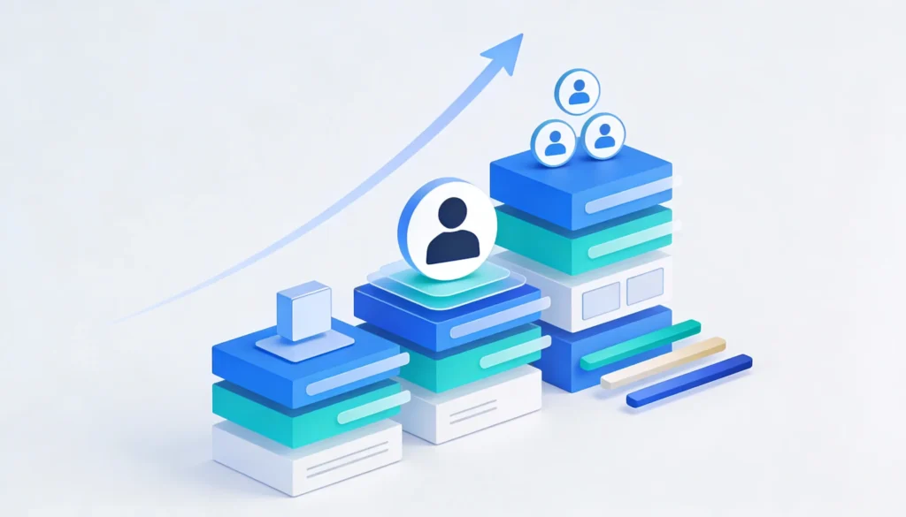 SaaS revenue expansion from existing users
