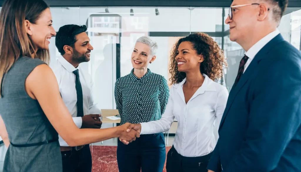 SaaS founders networking and building partnerships for startup growth