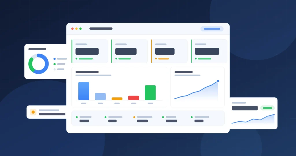saas metrics dashboard
